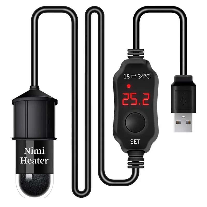 Marine Aquarium Mini - Universele Mini Aquarium Verwarmingsstaaf Visbak Verwarming