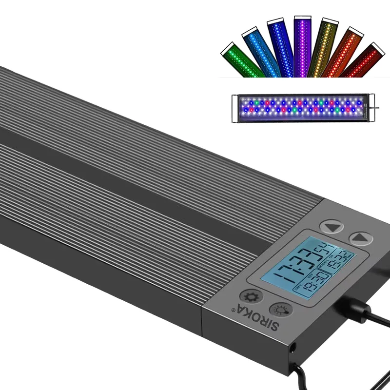 Marine Aquarium Hours - 30cm 12inch Aquarium LED WRGB Mariene