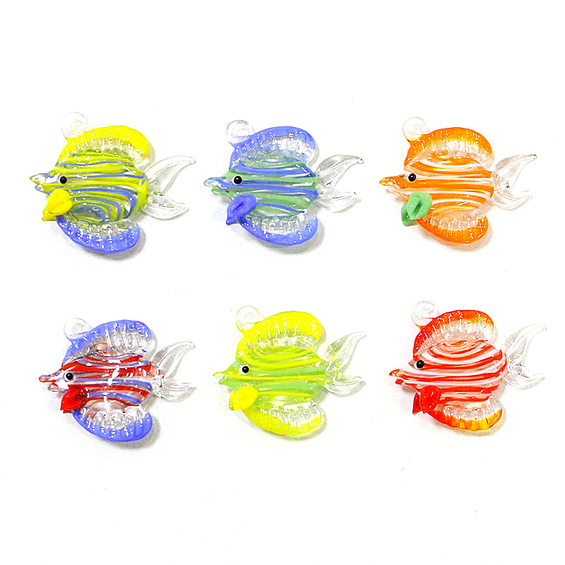 Marine Aquarium Mini - 2 stuks per stuk handgemaakte tropische
