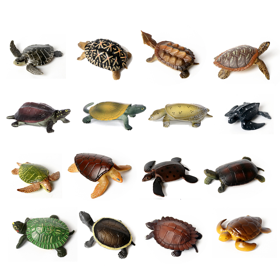 Marine Aquarium Mini - Realistische Miniaturen Zeeleven Zeeschildpad Model Oceaandier
